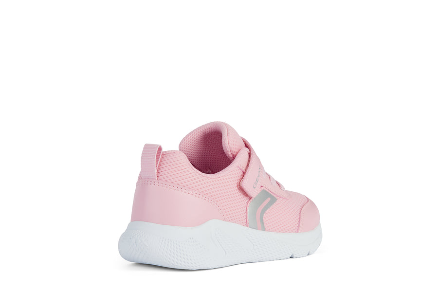 Geox Kids Trainers | Sprintye | Pink Salmon