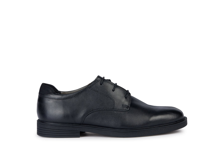 Geox School Shoes | Zheeno Lace Up | Black