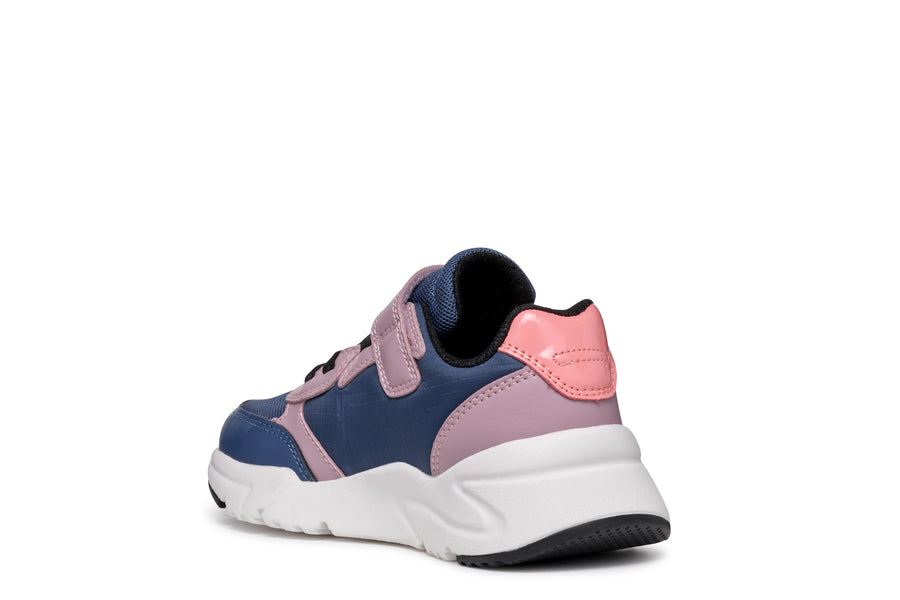 Geox Kids Trainers | Loftus | Rose & Blue