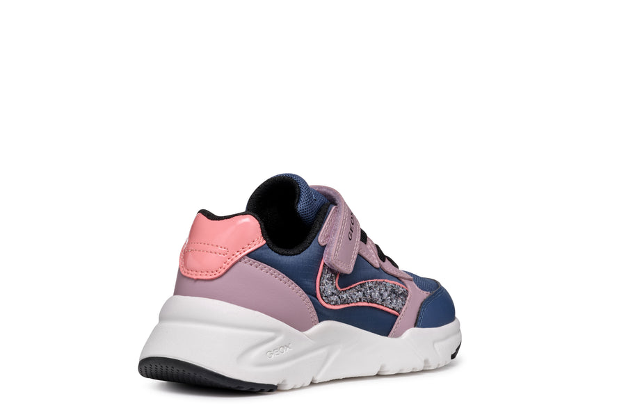 Geox Kids Trainers | Loftus | Rose & Blue