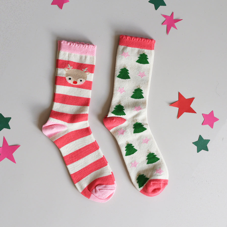 Rockahula Kids | pack of 2 socks | Jolly Christmas