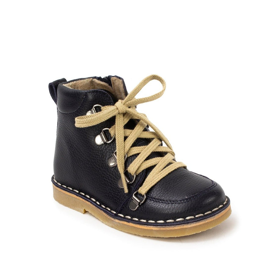 Petasil Kent | Lace Hiking Style Boots | Navy Savana