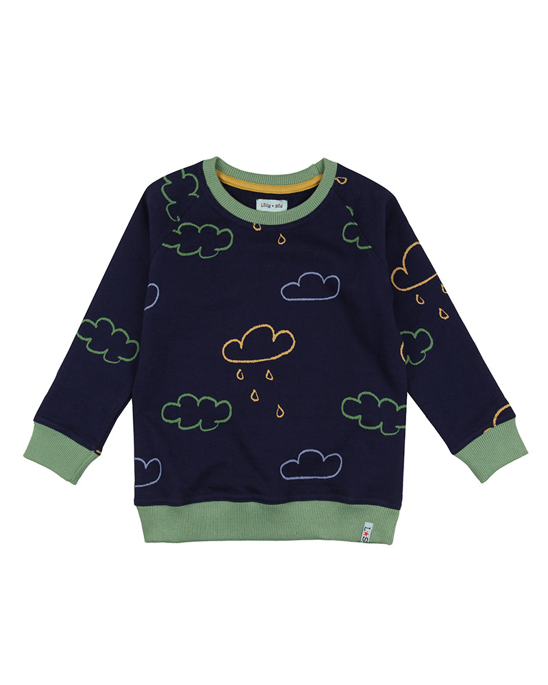 Lilly and Sid Sweatshirt | Weather Navy