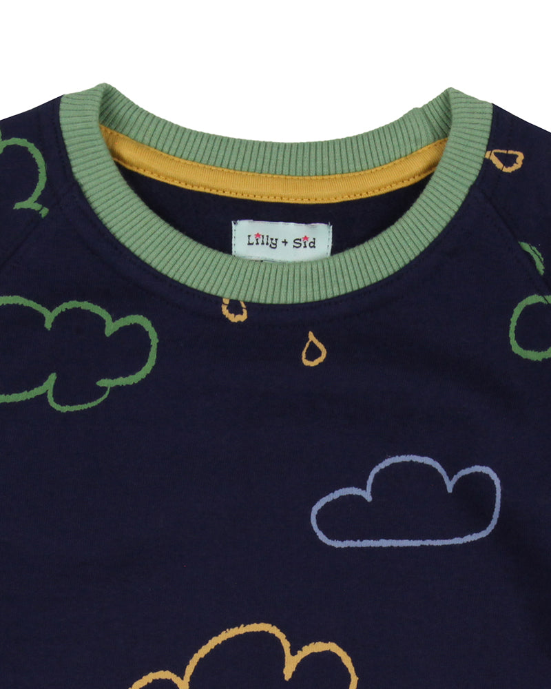 Lilly and Sid Sweatshirt | Weather Navy