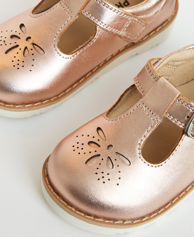 Prenta Kids Shoes | Luna | Rose Gold