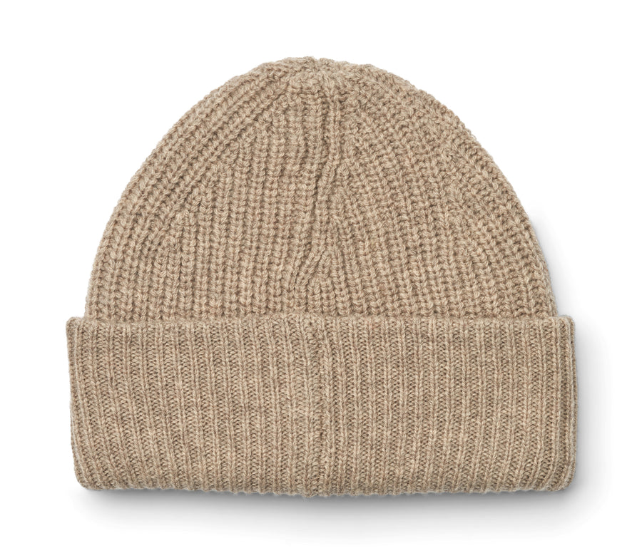 Liewood Hats | Emilio Kids Beanie | Oat Melange