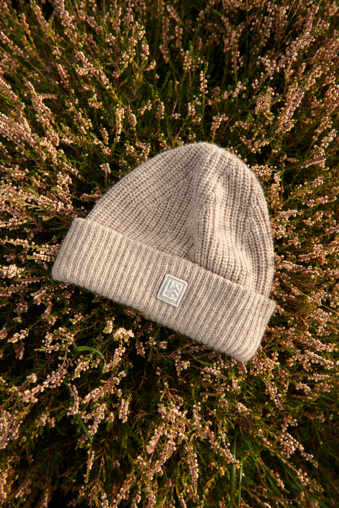 Liewood Hats | Emilio Kids Beanie | Oat Melange