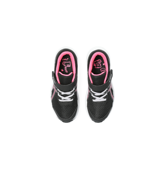 Asics Kids Trainers | Contend 8 PS | Black/Hot Pink