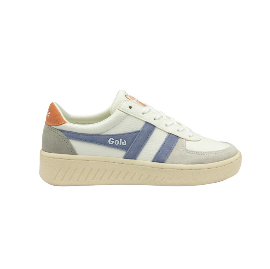 Gola Women's Trainers | Grandslam | White, Lavender & Terracott