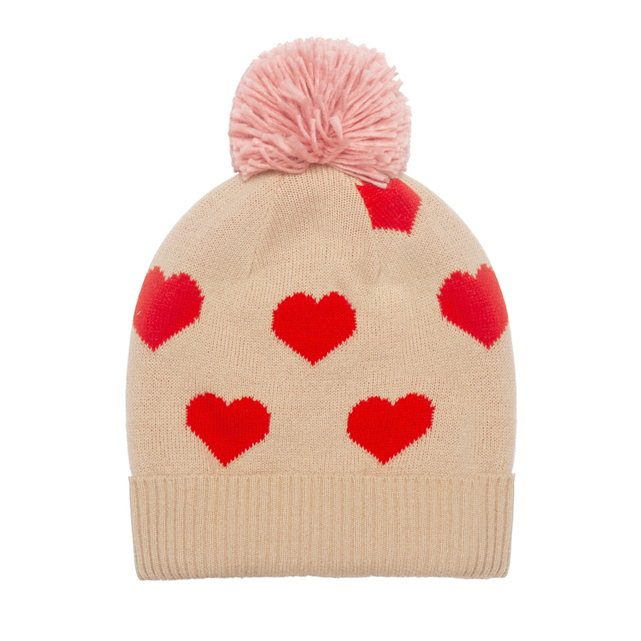 Rockahula Bobble Hat | Sweetheart | Knitted