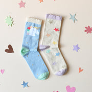 Rockahula Kids | Pack of 2 socks |  Rainbow Unicorn