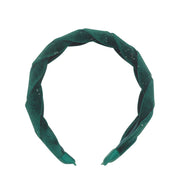 Rockahula Kids | Velvet Twisted Headband | Evergreen 